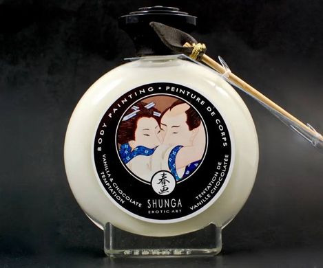 Фарба для тіла Shunga BODYPAINTING – Vanilla-Chocolate Temptation (100 мл) без глютену та парабенів SO2547 фото