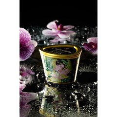 Массажная свеча Shunga Massage Candle – Exotic Green Tea (170 мл) с афродизиаками SO2515 фото