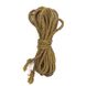 Джутова мотузка BDSM 8 метрів, 6 мм, колір золотий SO5207 фото 1