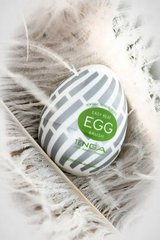 Мастурбатор-яйцо Tenga Egg Brush с рельефом в виде крупной щетины SO5489 фото