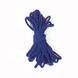 Бавовняна мотузка BDSM 8 метрів, 6 мм, колір синій SO5210 фото 2