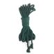Бавовняна мотузка BDSM 8 метрів, 6 мм, зелений колір SO5211 фото 2