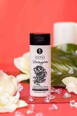 Стимулювальний крем для пар Shunga SHUNGA Dragon Cream SENSITIVE (60 мл) ніжніший ефект SO2524 фото