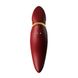 Вібратор 2в1 з язичком Zalo — Hero Wine Red, кристал Swarovski SO6659 фото 10