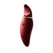 Вібратор 2в1 з язичком Zalo — Hero Wine Red, кристал Swarovski SO6659 фото 2