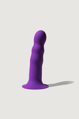Дилдо с присоской Adrien Lastic Hitsens 3 Purple, отлично для страпона, диам. 4,1см, длина 18,2см AD24023 фото