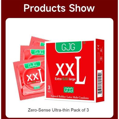 Презервативи "GJG XXL Extra large" - 3шт X0000757 фото