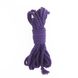 Бавовняна мотузка BDSM 8 метрів, 6 мм, колір лаванда SO5213 фото 2