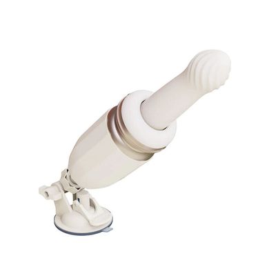Міні секс-машина KISTOY Tutu на присосці, пульсація, вібрація, підігрів SO8707 фото