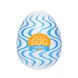 Мастурбатор-яйце Tenga Egg Wind із зиґзаґоподібним рельєфом SO5494 фото 2