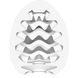 Мастурбатор-яйце Tenga Egg Wavy II Cool з подвійним хвилястим рельєфом та охолоджувальним ефектом SO6594 фото 3