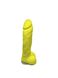 Крафтовое мыло-член с присоской Чистий Кайф Yellow size L, натуральное SO2644 фото 1