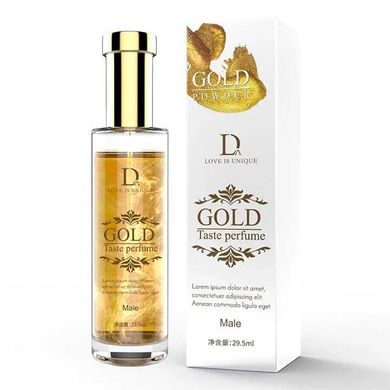 Інтимні парфуми для чоловіків "Gold Powder" з феромонами та золотим порошком 29,5 мл X0000822 фото
