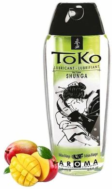 Лубрикант на водной основе Shunga Toko AROMA - Melon Mango (165 мл), не содержит сахара SO2534 фото