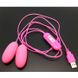 Подвійне Віброяйце з USB-дротом - Рожевий - Вібратори X00000102-1 фото 1