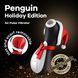 Вакуумный клиторальный стимулятор Satisfyer Penguin Holiday Edition, в шапочке и шарфе SO8777  фото 9