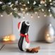 Вакуумный клиторальный стимулятор Satisfyer Penguin Holiday Edition, в шапочке и шарфе SO8777  фото 3