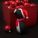 Вакуумный клиторальный стимулятор Satisfyer Penguin Holiday Edition, в шапочке и шарфе SO8777  фото 2