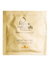 Пробник Bijoux Indiscrets Sachette Light My Fire – Caramel&Sea salt (2 мл) BI-0259 фото