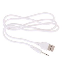 USB кабель для вібратора USB AUX DC 2,5 мм. Зарядний кабель для секс-іграшок X0000454 фото