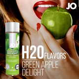 Змазка на водній основі System JO H2O — Green Apple (120 мл) без цукру, рослинний гліцерин SO1677 фото