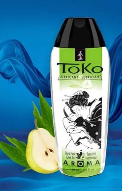 Лубрикант на водной основе Shunga Toko AROMA - Pear & Exotic Green Tea (165 мл), не содержит сахара SO2536 фото
