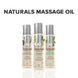 Масажна олія System JO Naturals Massage Oil Coconut&Lime з натуральними ефірними оліями 120мл SO6164 фото 7