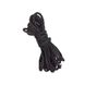 Джутова мотузка BDSM 8 метрів, 6 мм, черний колір SO5175 фото 2