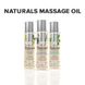 Масажна олія System JO - Naturals Massage Oil - Lavender & Vanilla з натуральними ефірними оліями (1 SO6165 фото 11