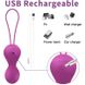 Набор вагинальных шариков с вибрацией "Rewolution Rewobeads" - Фиолетовый X0000604-2 фото 2
