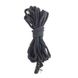 Бавовняна мотузка BDSM 8 метрів, 6 мм, черний колір SO5176 фото 1