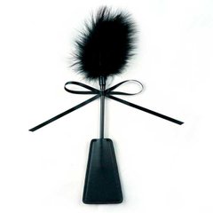 Черное перышко со шлепалкой - Черный – Садо-мазо X00000220 фото