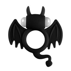 Эрекционное кольцо с вибростимуляцией Batman - Черный X0000721-1 фото