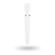 Вібромасажер Satisfyer Wand-er Woman (White/Chrome), водонепроникний, потужний, розмір XXL SO3458 фото 5