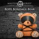 Игрушка плюшевый медведь ROPE Teddy Bear Plush, 22x16x12см SO9816 фото 4