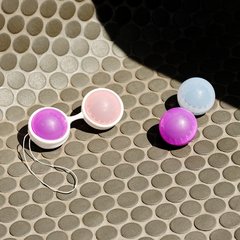 Набор вагинальных шариков LELO Beads Plus, диаметр 3,5 см, изменяемая нагрузка, 2х28, 2х37 и 2х60 г SO8084 фото