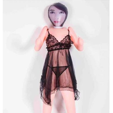 Секс-кукла азиатка "Лилу" - Вагина + попа + насос - Телесный X0000723 фото