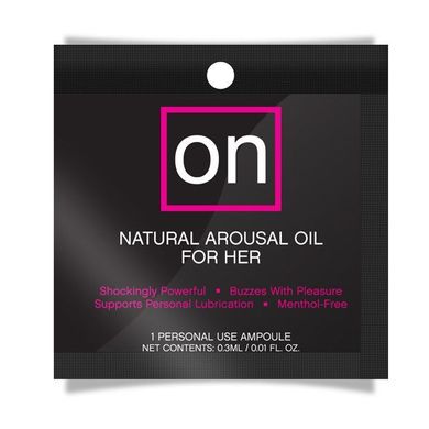 Пробник збудливого масла Sensuva - ON Arousal Oil for Her Original (0,3 мл) SO3156 фото