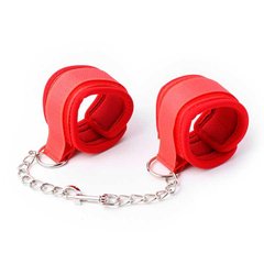 Нейлонові наручники на ноги - Червоний - Садо-мазо X00000284-1 фото
