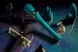Вібромасажер з насадками Zalo — Kyro Wand Turquoise Green SO6650 фото 1