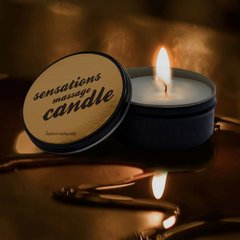 Массажная свеча Bijoux Indiscrets Scented Massage Candle (35г), жасмин-роза SO7825 фото