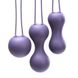 Набор вагинальных шариков Je Joue - Ami Purple, диаметр 3,8-3,3-2,7см, вес 54-71-100гр SO3042 фото 6