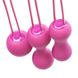 Набор вагинальных шариков Je Joue - Ami Fuchsia, диаметр 3,8-3,3-2,7см, вес 54-71-100гр SO3044 фото 6