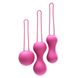 Набор вагинальных шариков Je Joue - Ami Fuchsia, диаметр 3,8-3,3-2,7см, вес 54-71-100гр SO3044 фото 5