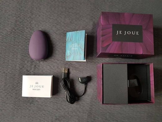 Премиум вибростимулятор Je Joue Mimi Soft Purple, мягкий, очень глубокая вибрациия, 12 режимов SO3045 фото