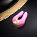 Вибратор для клитора Shunga Aiko Light Pink, гибкие кончики SO6901 фото 1