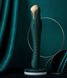 Смартвибратор-пульсатор Zalo — King Turquoise Green, кристалл Swarovski SO6655 фото 1
