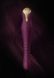 Смартвібратор-пульсатор Zalo — King Velvet Purple, кристал Swarovski SO6657 фото 5