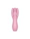 Кліторальний вібратор Satisfyer Threesome 3 Pink з трьома пальчиками SO6101 фото 6