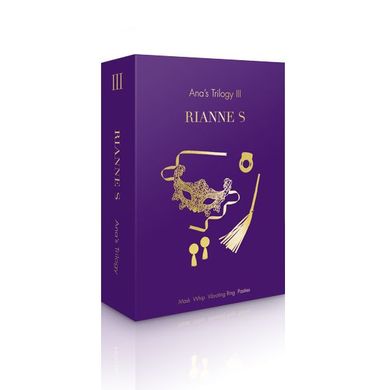 Романтический подарочный набор RIANNE S Ana's Trilogy Set III: эрекционное кольцо, ажурная маска SO3857 фото
